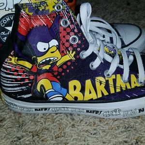 Batman Bart Simpson Converse